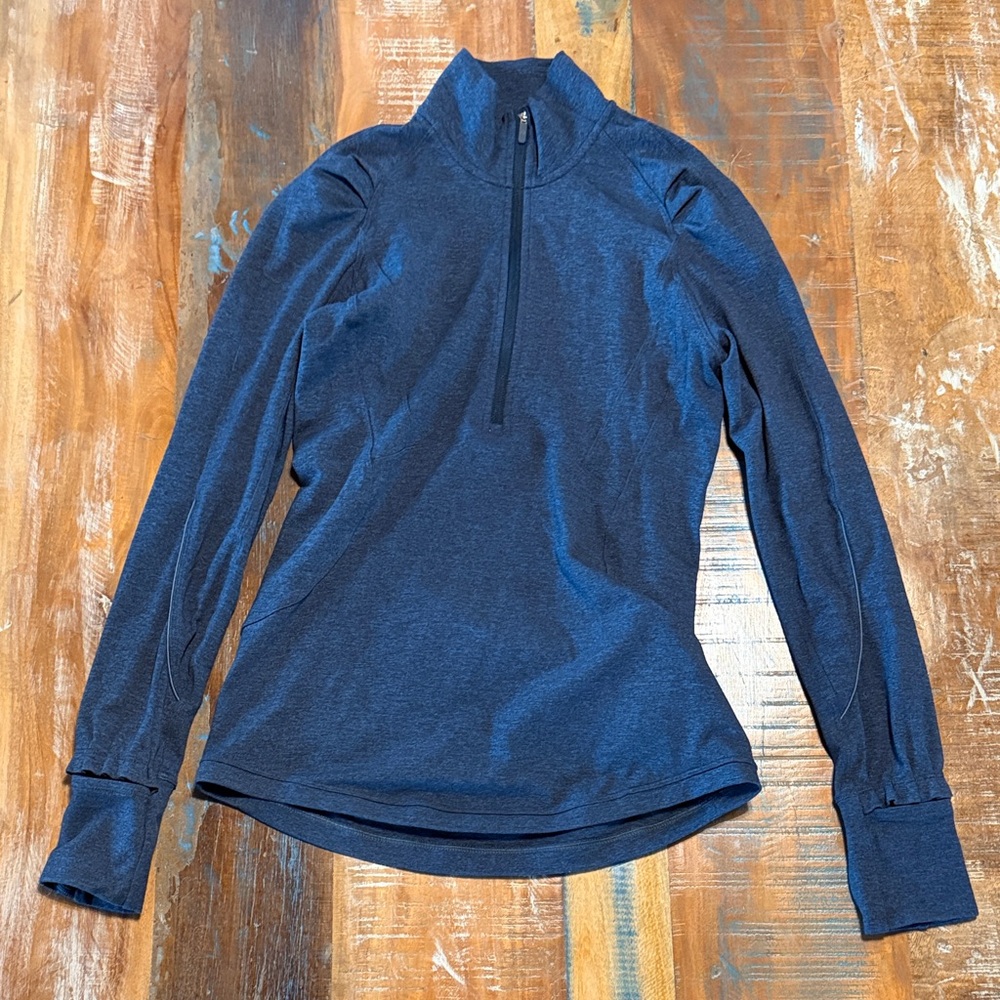 Women's Lululemon Navy Blue Long Sleeve Topper